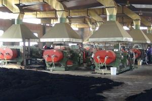 Molino refinador de caucho